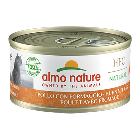 HFC Poulet & Fromage Natural 70g