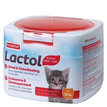 Lactol, lait maternisé pour chaton 500G