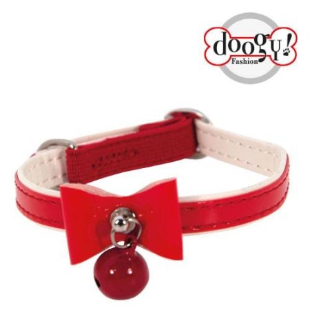 Collier pour chat Doogy "Butterfly" Rouge