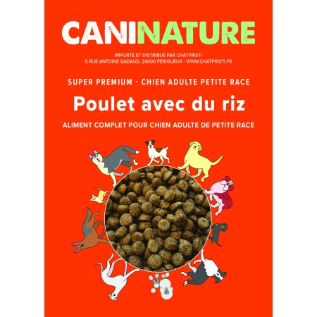 Adulte Petite Race Poulet & Riz CaniNature Super Premium