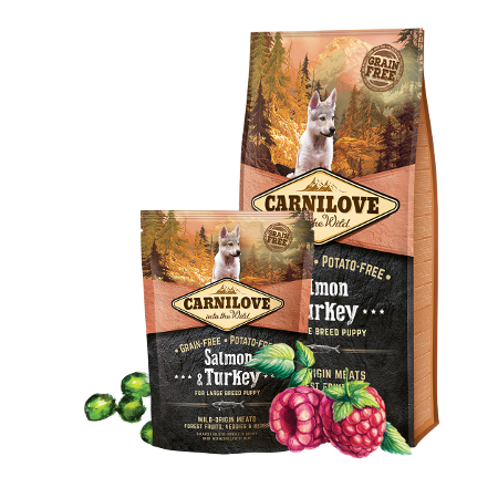 Carnilove Salmon & Turkey for large breed puppy