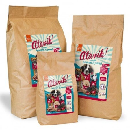 Chiot Saumon & Poulet - Made in France - Atavik