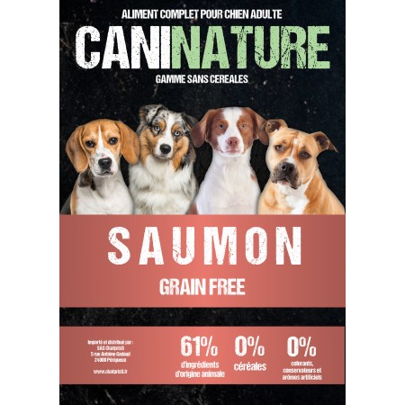 Adulte Saumon Frais Grain Free - Caninature v2.0