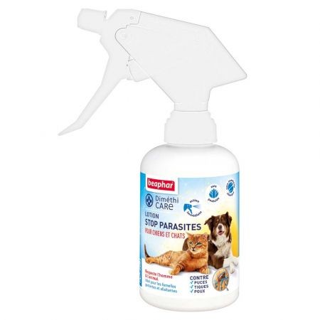 DiméthiCARE | Lotion antiparasitaire pour chien et chat sans pesticide | 250 ml