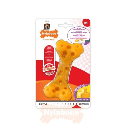 Nylabone Cheese Extreme Texture Cheese Bone