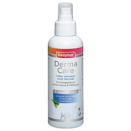DermaCare - Spray apaisant sans rinçage pour chien et chat 150ml