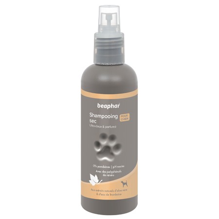 Shampooing sec premium pour chien 200ml