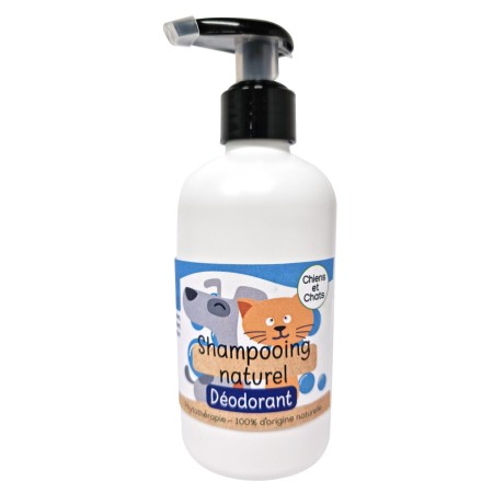 Shampoing naturel 250mL - Déodorant - Chiens et chats