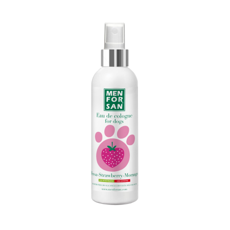 Eau de Cologne pour chiens Fraise 125ml