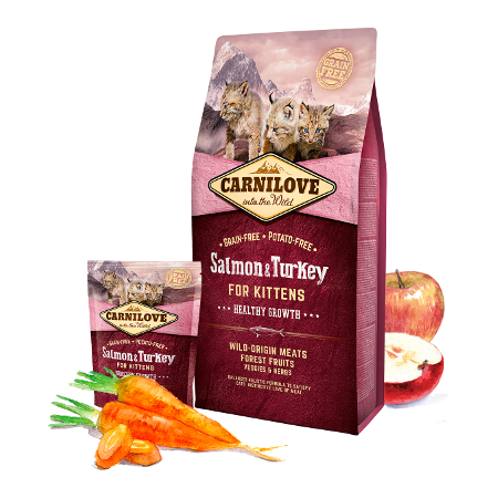 Carnilove Salmon & Turkey for Kittens healthy growth