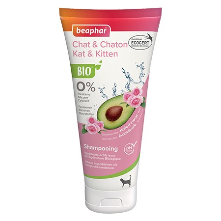 Shampoing BIO pour chat et chaton 200ml