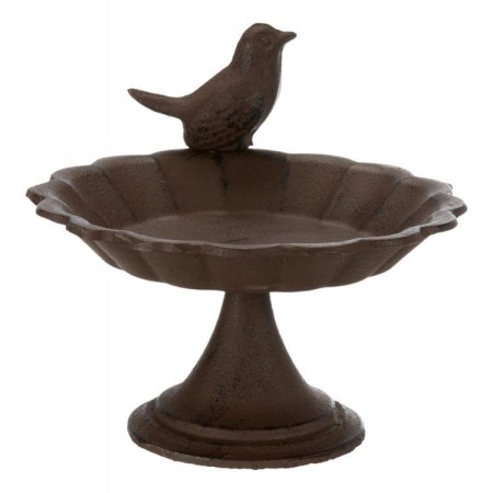 Abreuvoir/Baignoire pour oiseaux à poser en fonte 250 ml/ø 16 cm