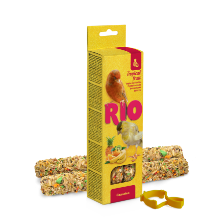 Bâtonnets RIO pour canaris avec des fruits tropicaux 2x40g
