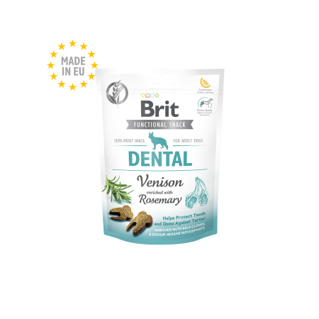 Brit Care Dog Functional Snack Dental Venison 150gr