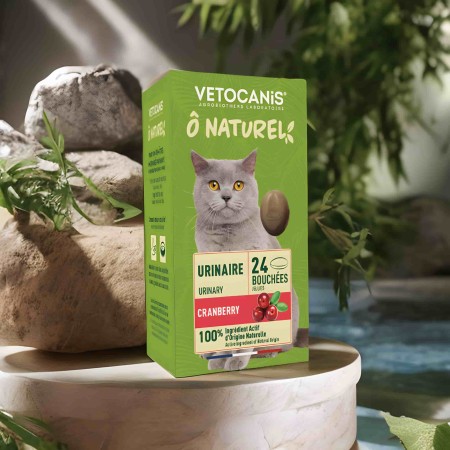 Bouchées Urinaires pour Chat à la Cranberry - Soutien Rénal Naturel