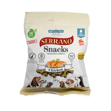 Serrano Snacks au Poulet - Mediterranean Natural - 100g