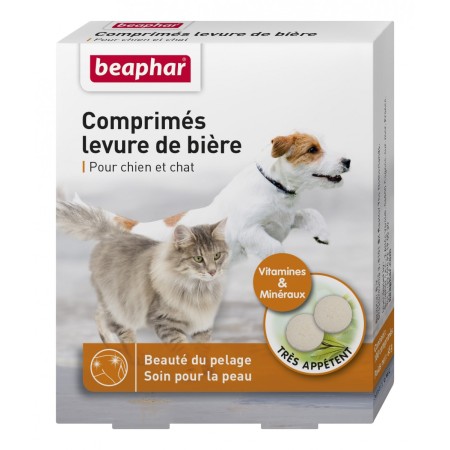 Comprimés levure de bière pour chien et chat