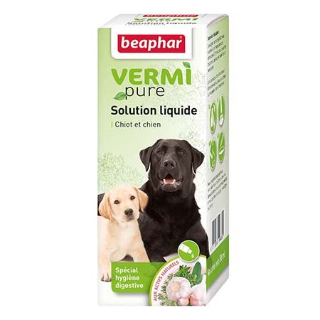 VERMIpure, solution aux plantes pour chien 50ml