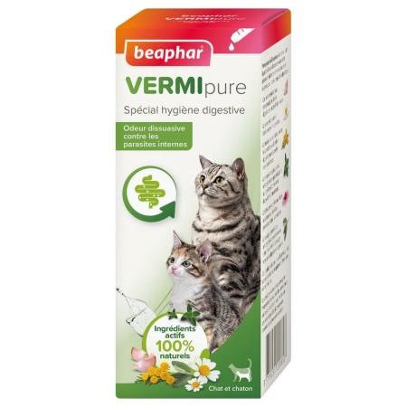 VERMIpure Solution Liquide 50ml pour Chatons et Chats - Hygiène Digestive avec Ingrédients Naturels