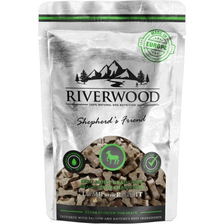 Riverwood Shepherd’s Friend Friandises Moelleuses Agneau & Lapin 200g - Sans Céréales