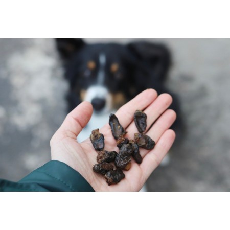 Cœurs de Poulet Séchés 100g pour Chiens - Friandises Naturelles et Saines