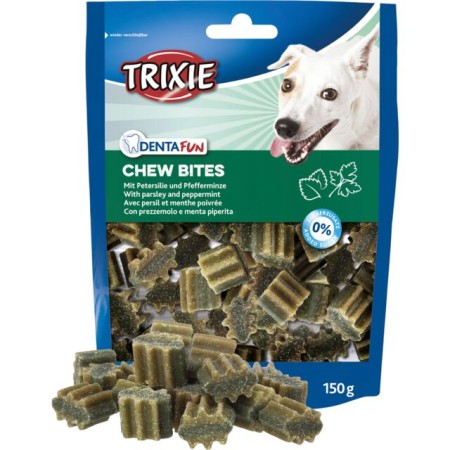 Denta Fun Chew Bites Persil et Menthe 150 g - Soin Dentaire pour Chiens